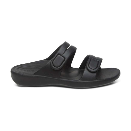Janey Sport Slide - Black