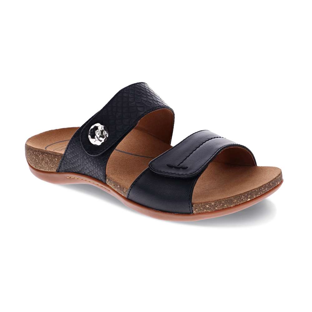 Alisa Slide Sandal - Black