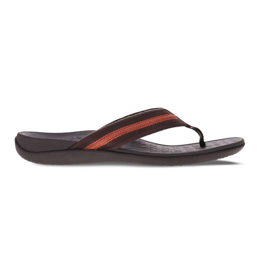 Whack Toe Post Sandal - Brown/Orange