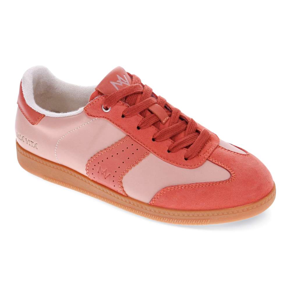 Ramona II Casual Lace-Up Sneaker - Blush Terracotta