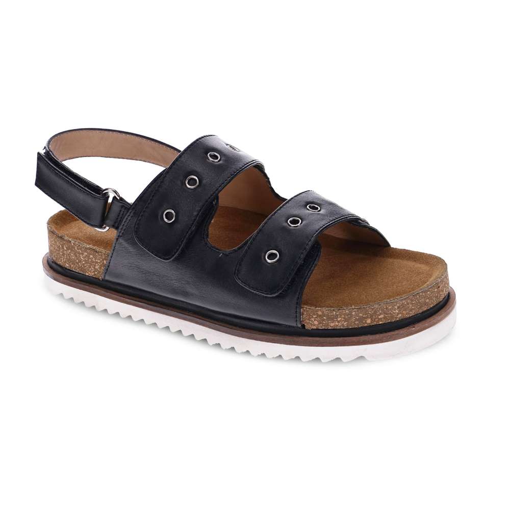 Shay Adjustable Sandal - Black