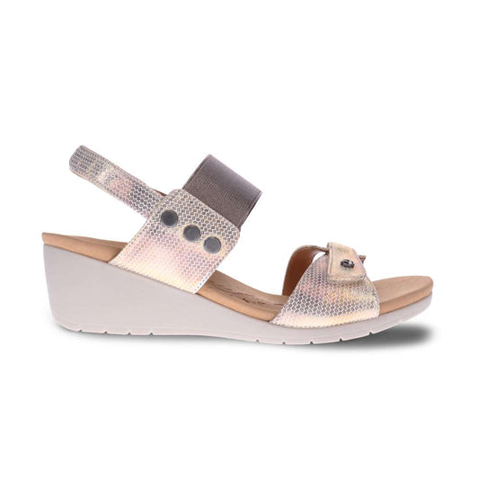Tahiti Wedge - Metallic Interest