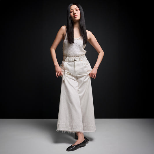 Lifestyle image for Carla Flat - Black Leather