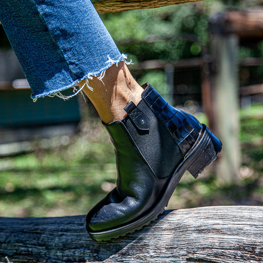 Lifestyle image for Margot Zip Boot - Black