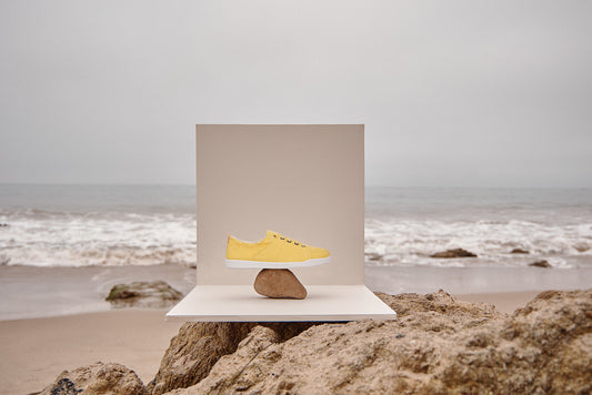 Lifestyle image for Pismo Casual Sneaker - Butter Yellow
