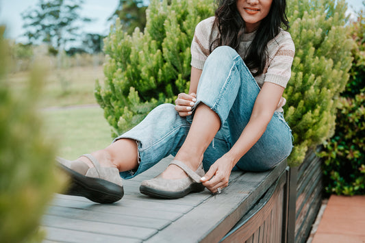 Lifestyle image for Timaru Mary-jane - Champagne Angle