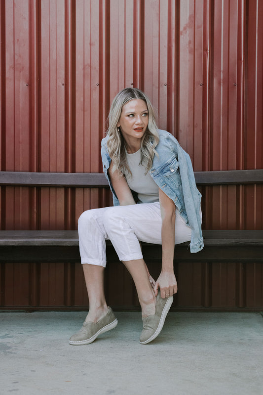 Lifestyle image for Wink Casual Shoe - Taupe