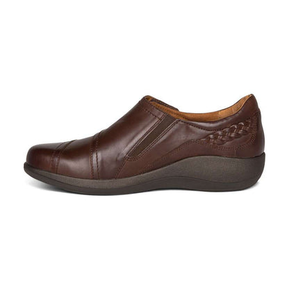 Karina Casual Monk Strap - Brown