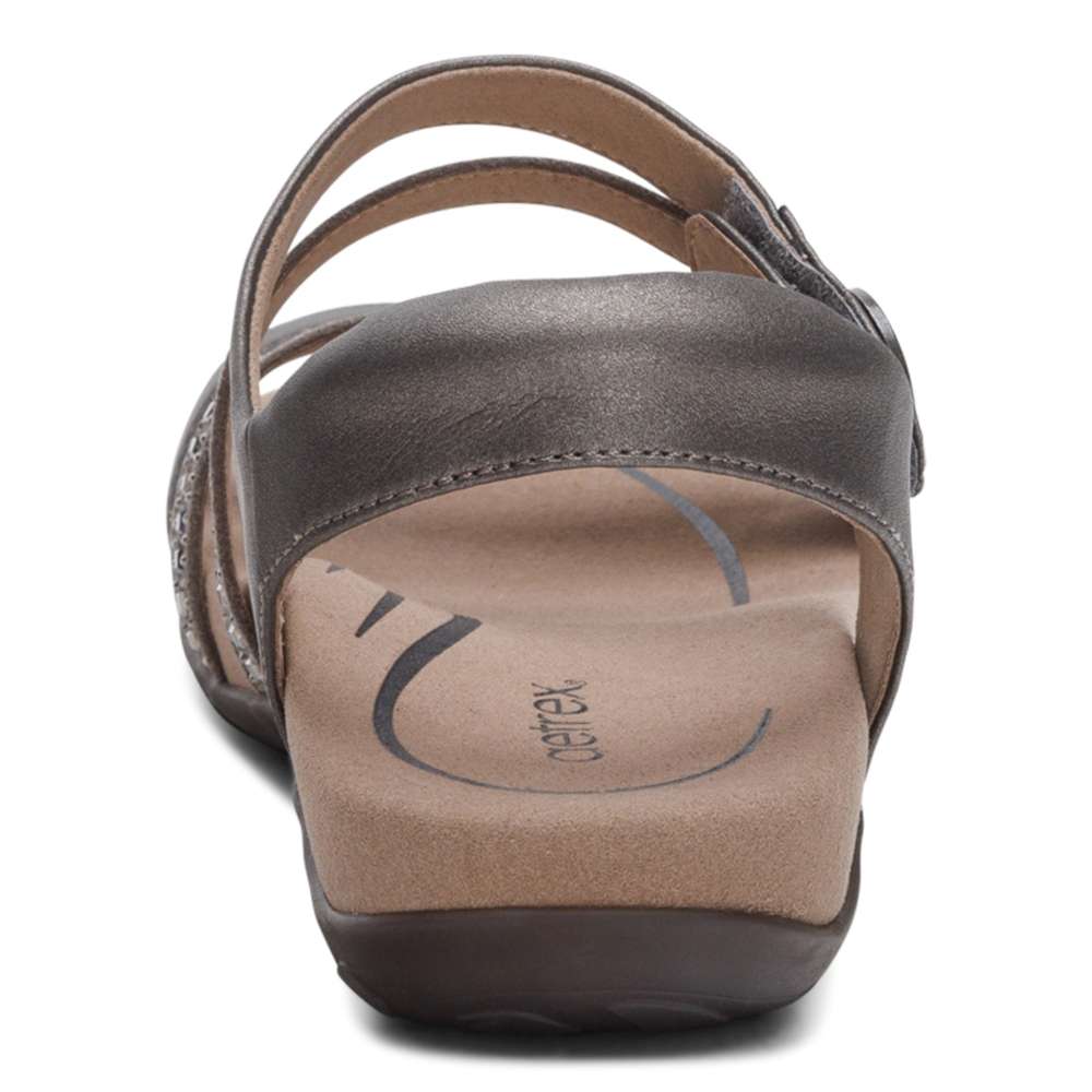 Jess Sandal - Pewter Sparkle
