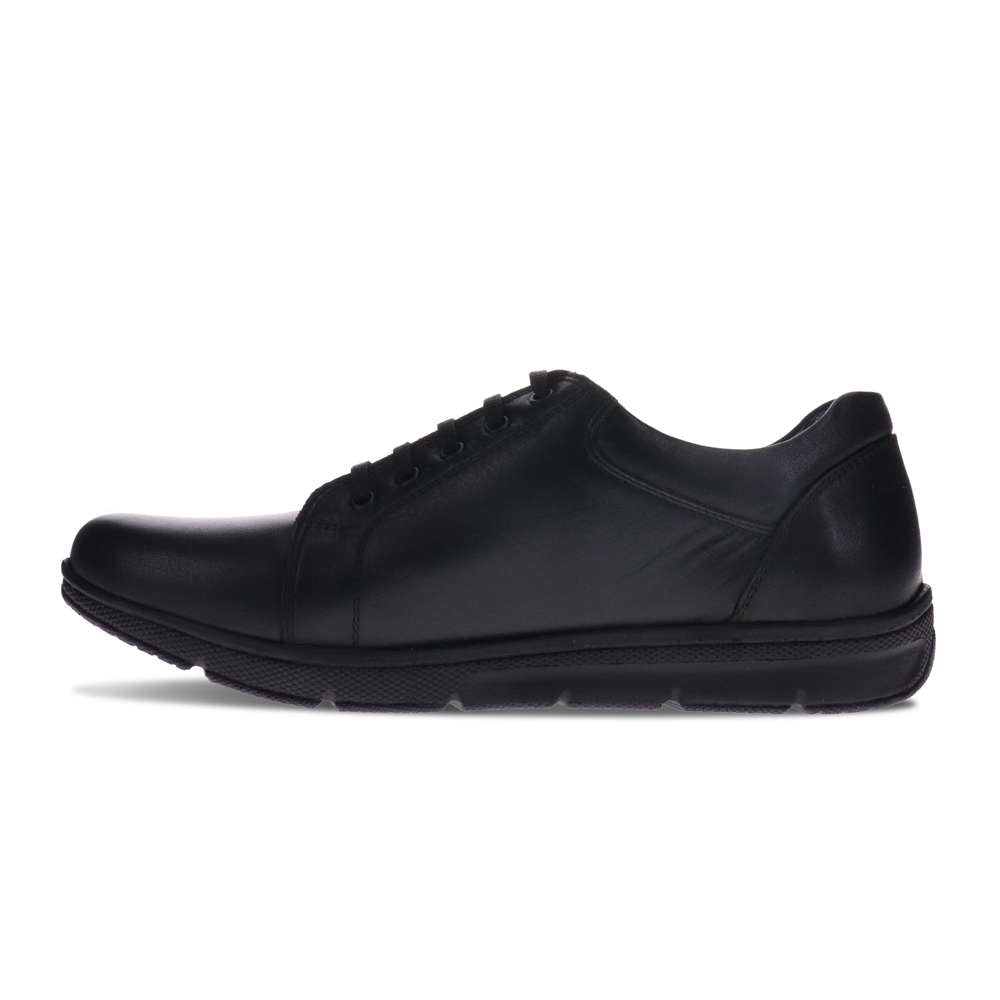 Holt Senior School Shoe - Black
