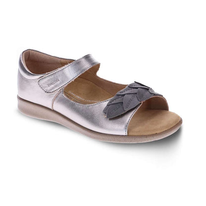 Fonda Closed Heel Sandal - Pewter
