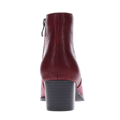 Heaven Ankle Boot - Burgundy