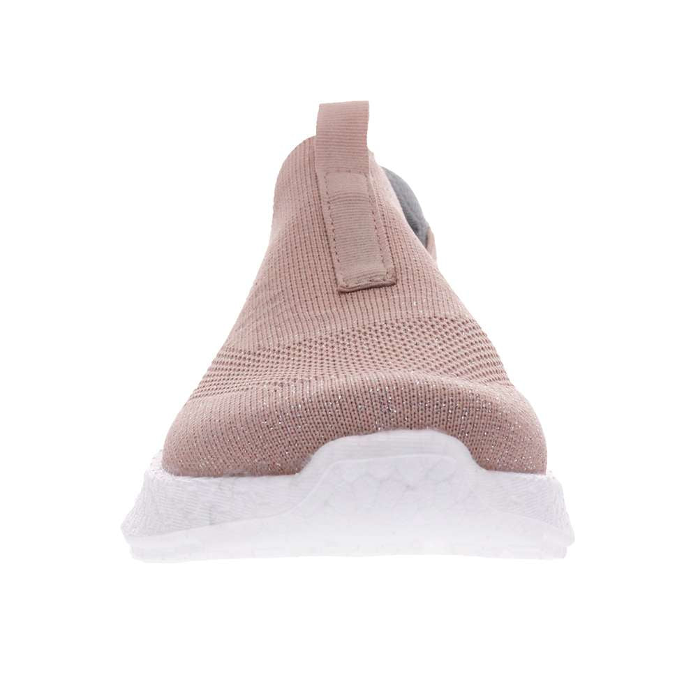 Maggie Slip-On Sneaker - Mauve/Silver