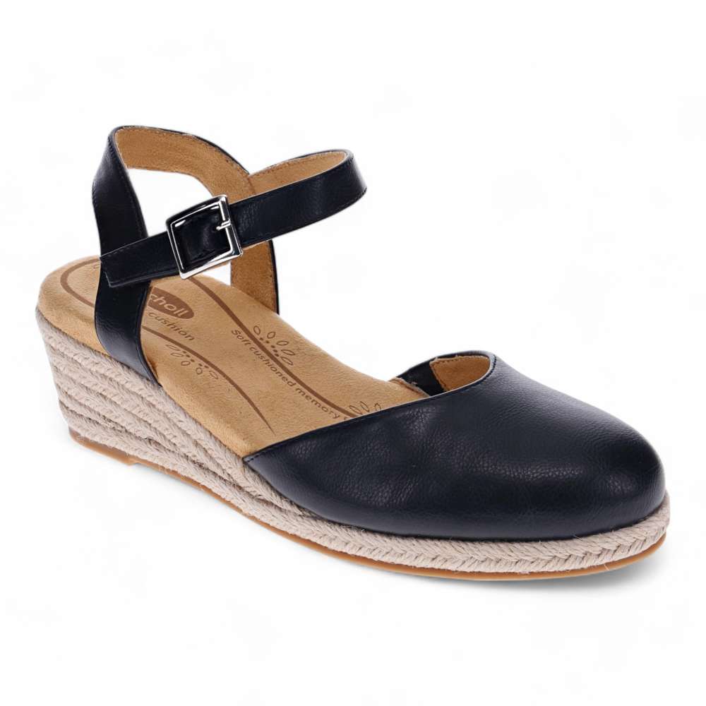 Mona Wedge - Black