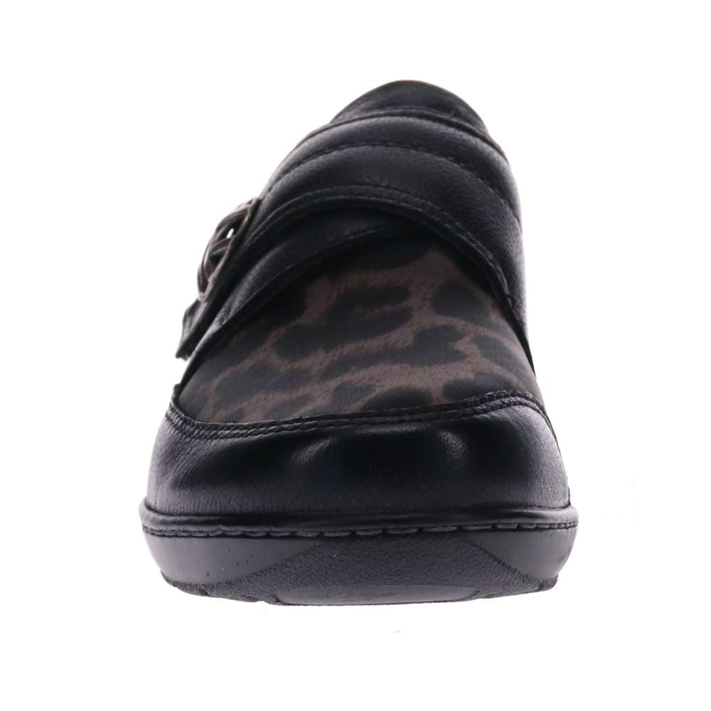 Ward Loafer - Black/Animal Stretch