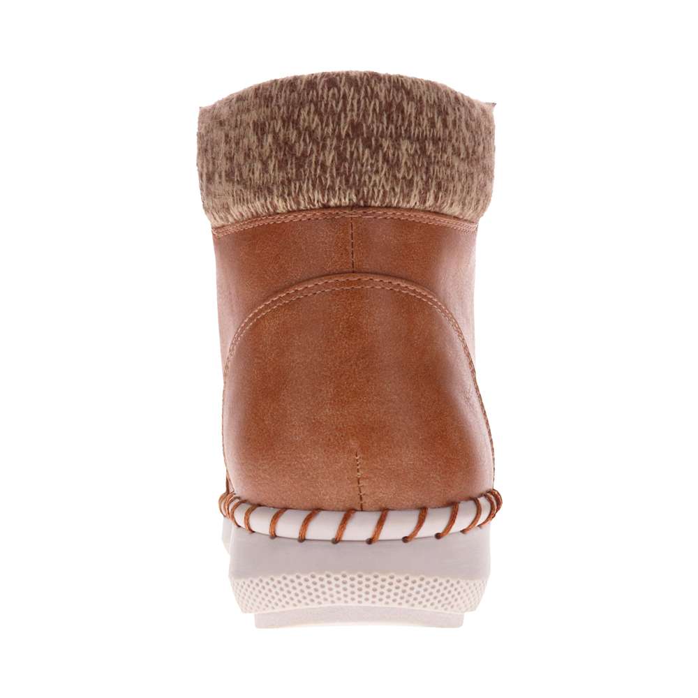 Willow Zip Bootie - Brown
