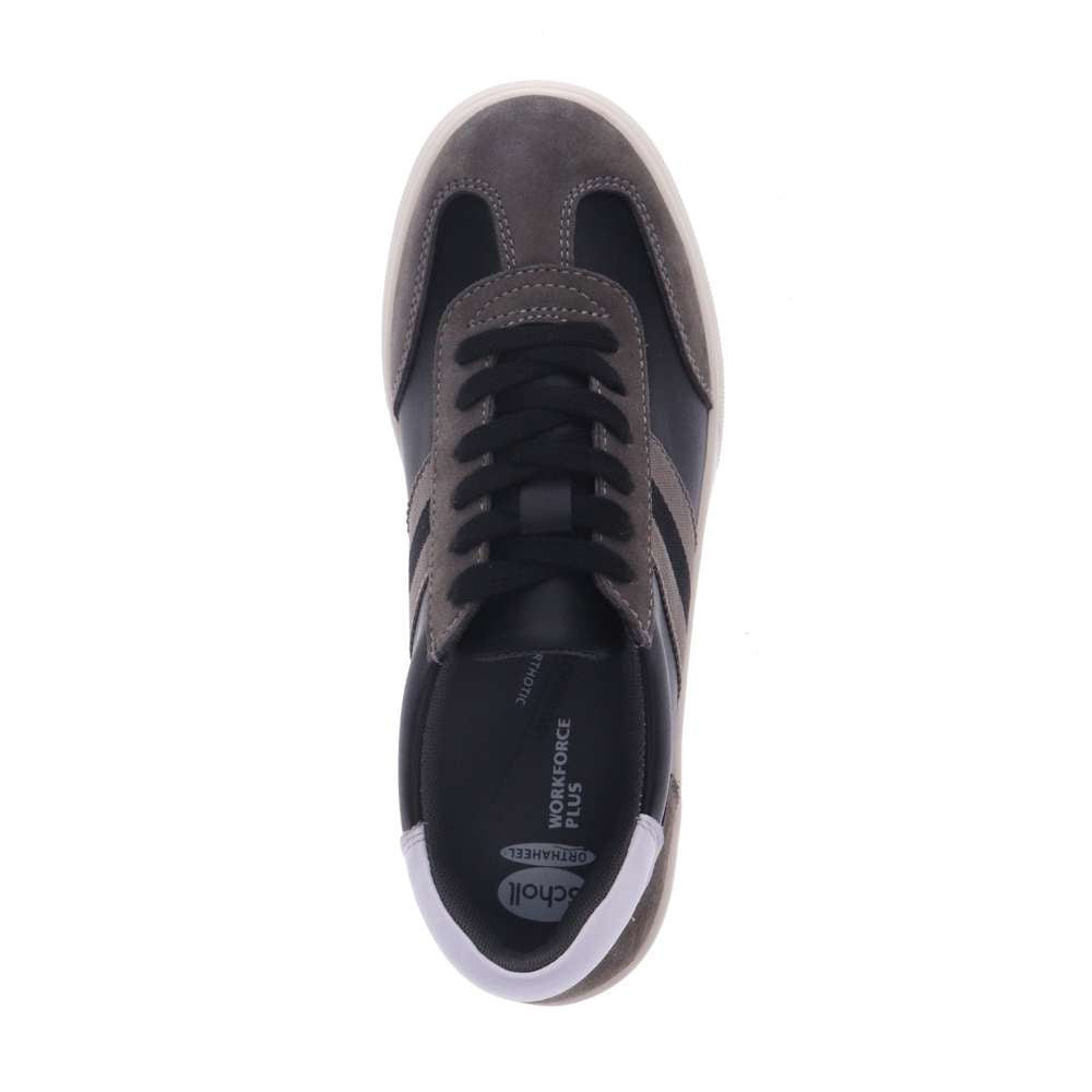 Yale Casual Sneaker - Black/Grey
