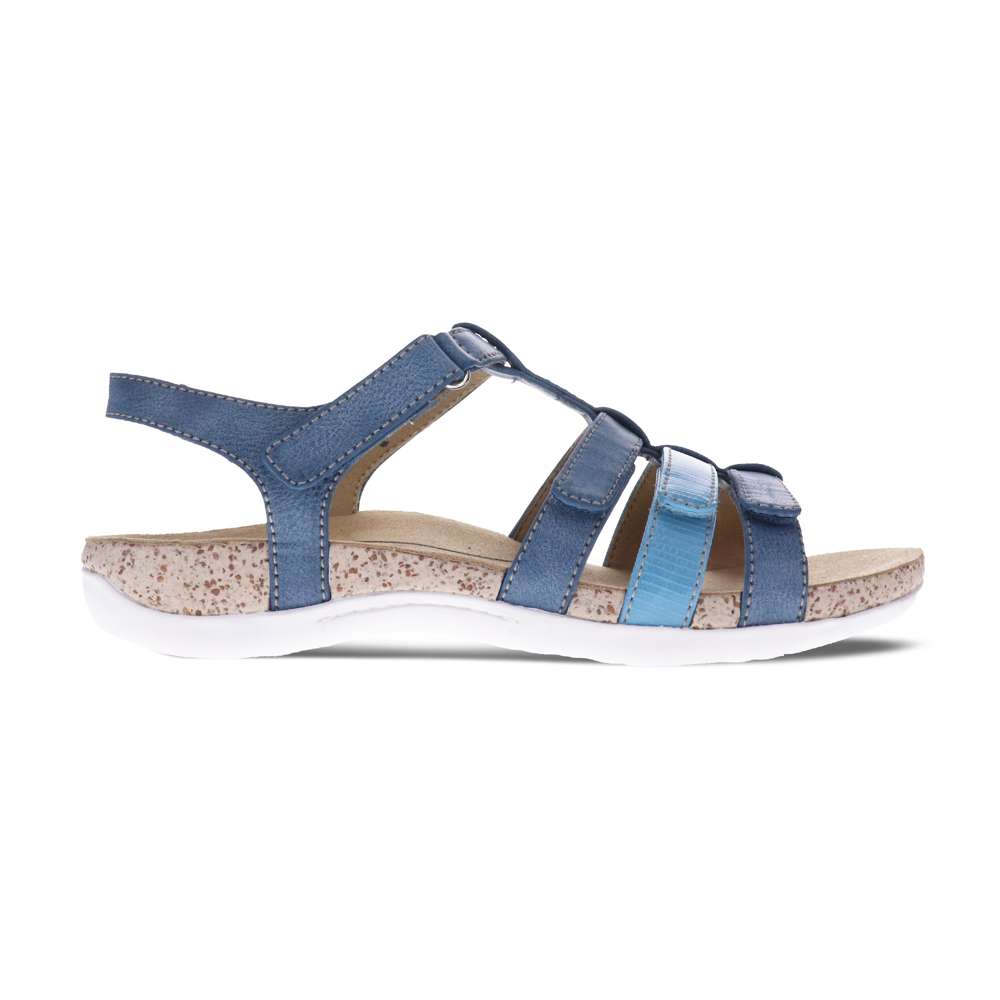 Alessandra Sandal - Blue/Light Blue