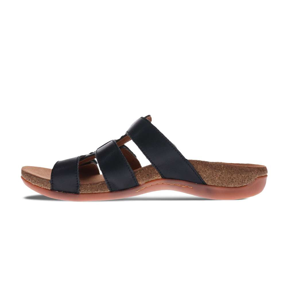 Andrea Slide Sandal - Black