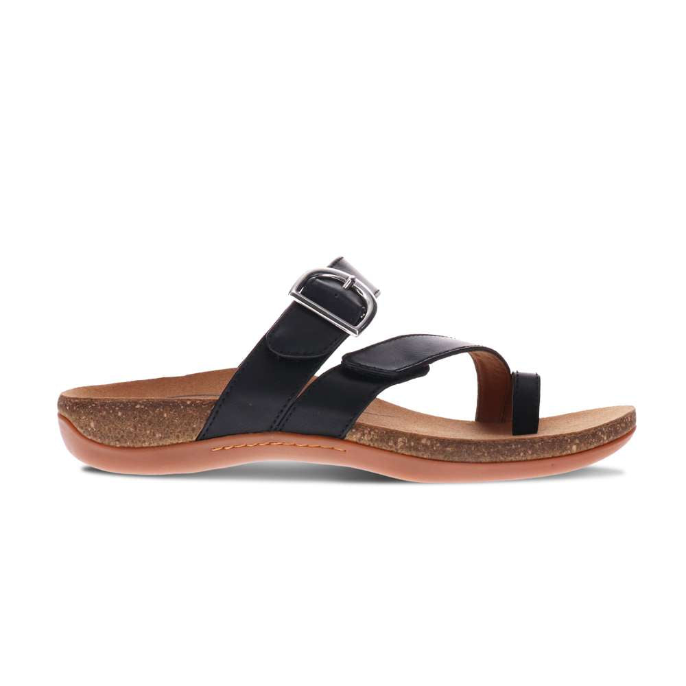 Ava Slide Sandal - Black
