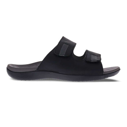 Connor Slide Sandal - Black