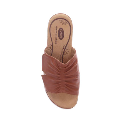 Cora Slide Sandal - Tan