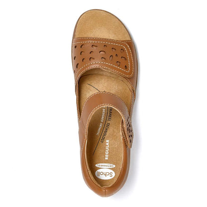 Fleur Closed Heel Sandal - Tan