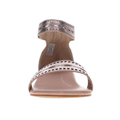 Gail Closed Heel Sandal - Pewter