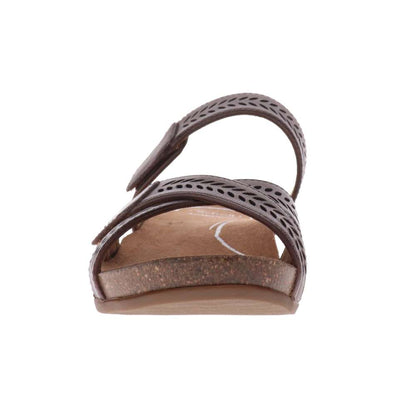 Joan Slide Wedge - Mushroom