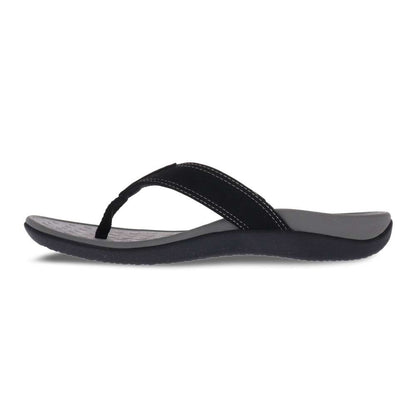 Ryder Toe Post Sandal - Black/Grey