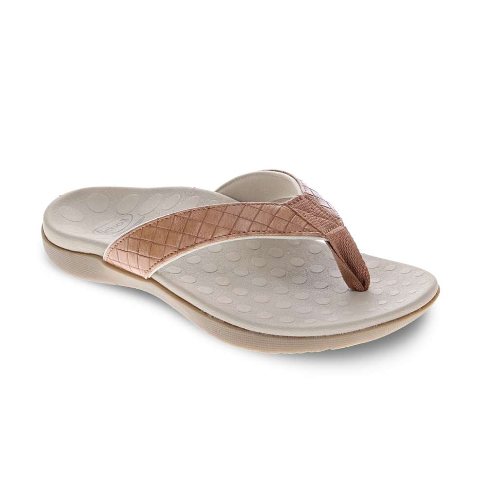 Sonoma Weave Toe Post Sandal - Brown Weave