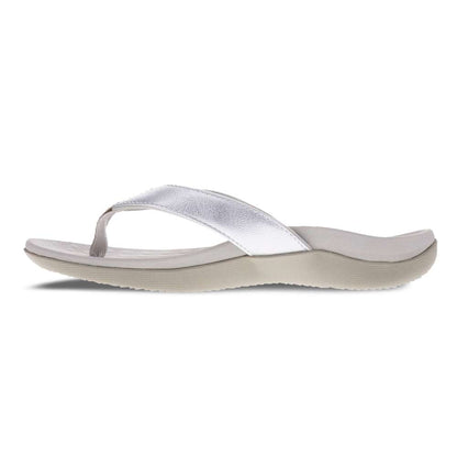 Sonoma Smooth Toe Post Sandal - Silver