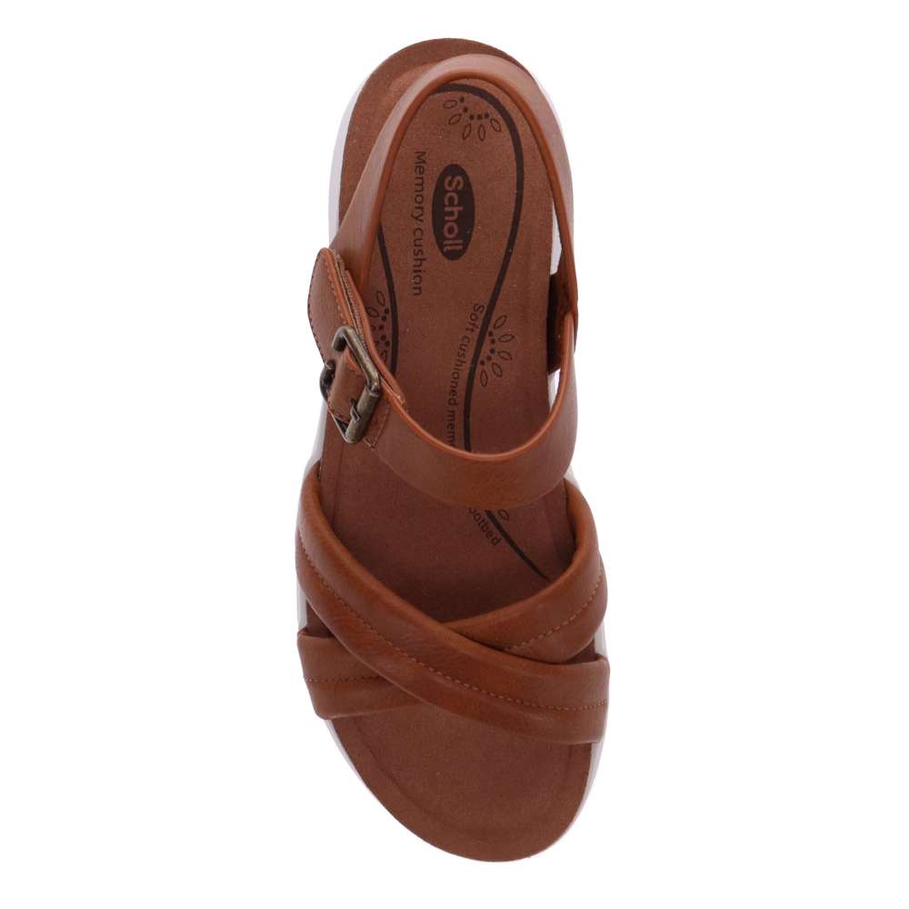Tatum Adjustable Sandal - Brown