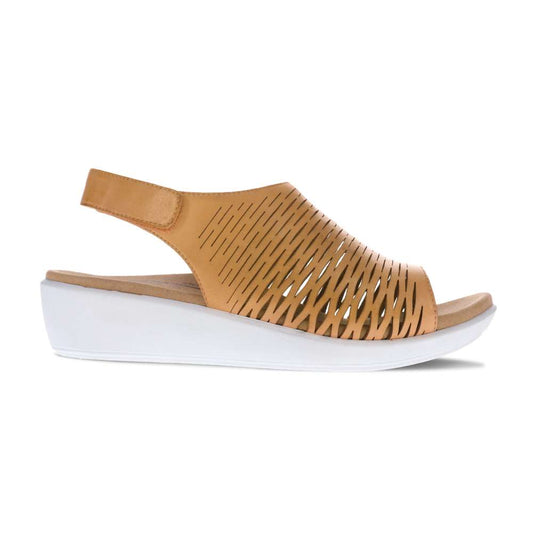 Tulsa Wedge Sandal - Apricot