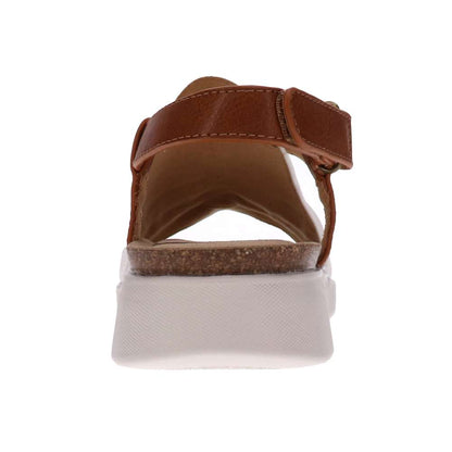 Tyler Backstrap Sandal - White/Tan