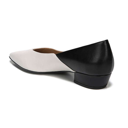 Betty Low Heel - White