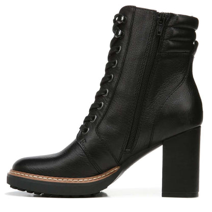 Callie Bootie - Black Leather