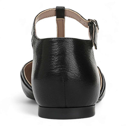 Caresse Mary Jane Flat - Black