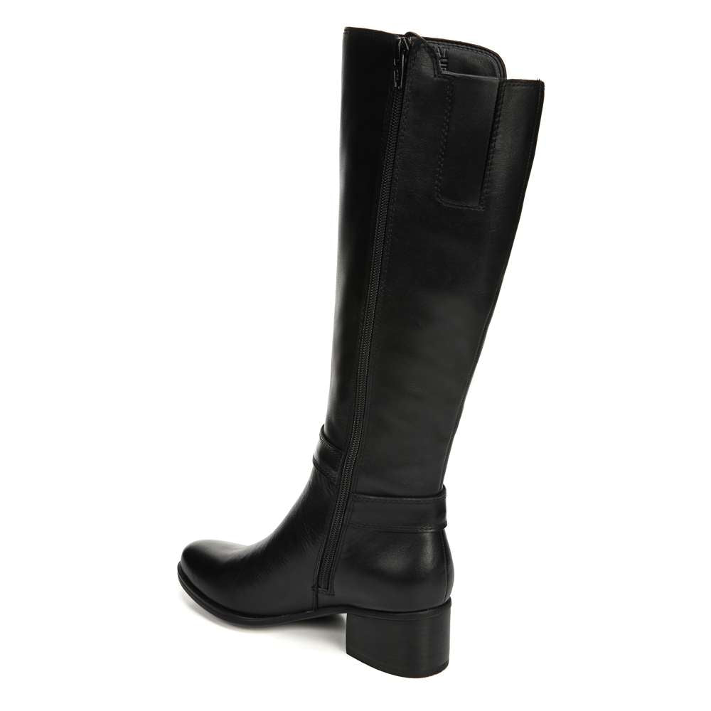 Dane Knee High Boot - Black
