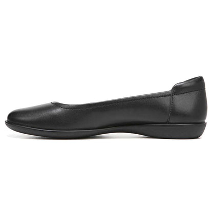 Flexy Flat - Black Leather