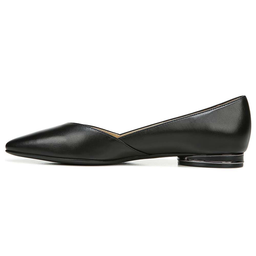 Havana Flat - Black Leather