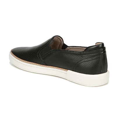 Jade Slip-On Sneaker - Black Leather