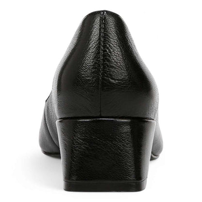 Jayla Pump - Black Leather