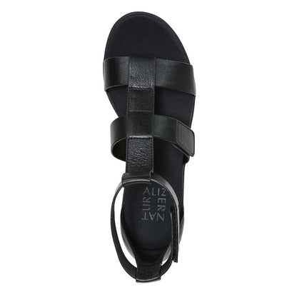Rylan Wedge Sandal - Black