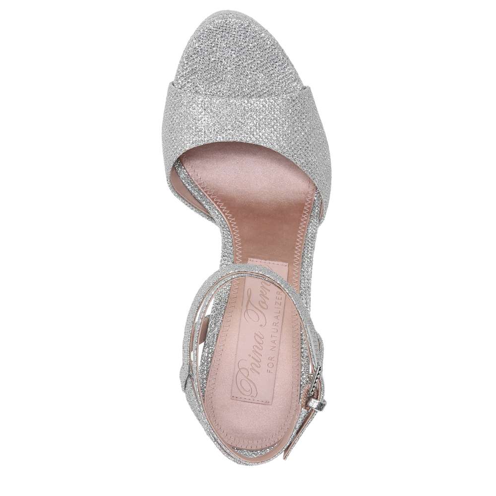 Ai Dress Sandal - Silver Glitter