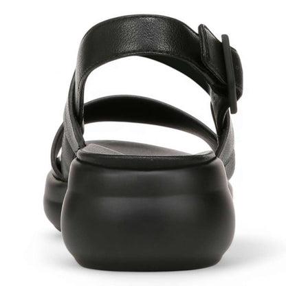 Coast Sandal - Black Tumble