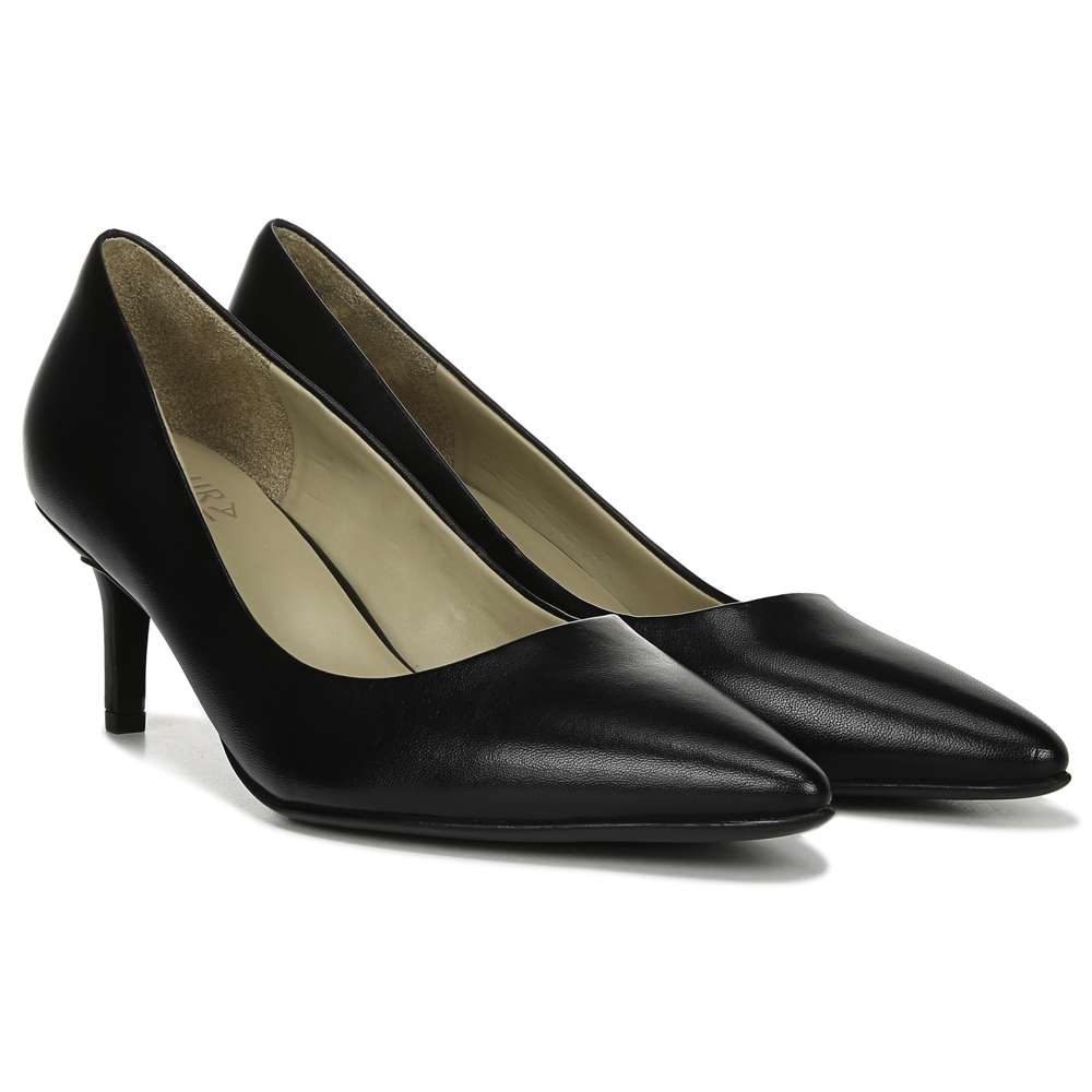 Everly Kitten Heel - Black