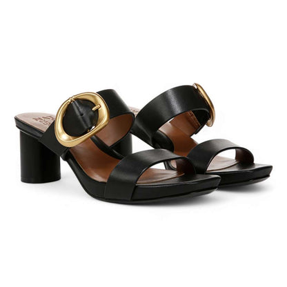 Ida Dress Sandal - Black Leather