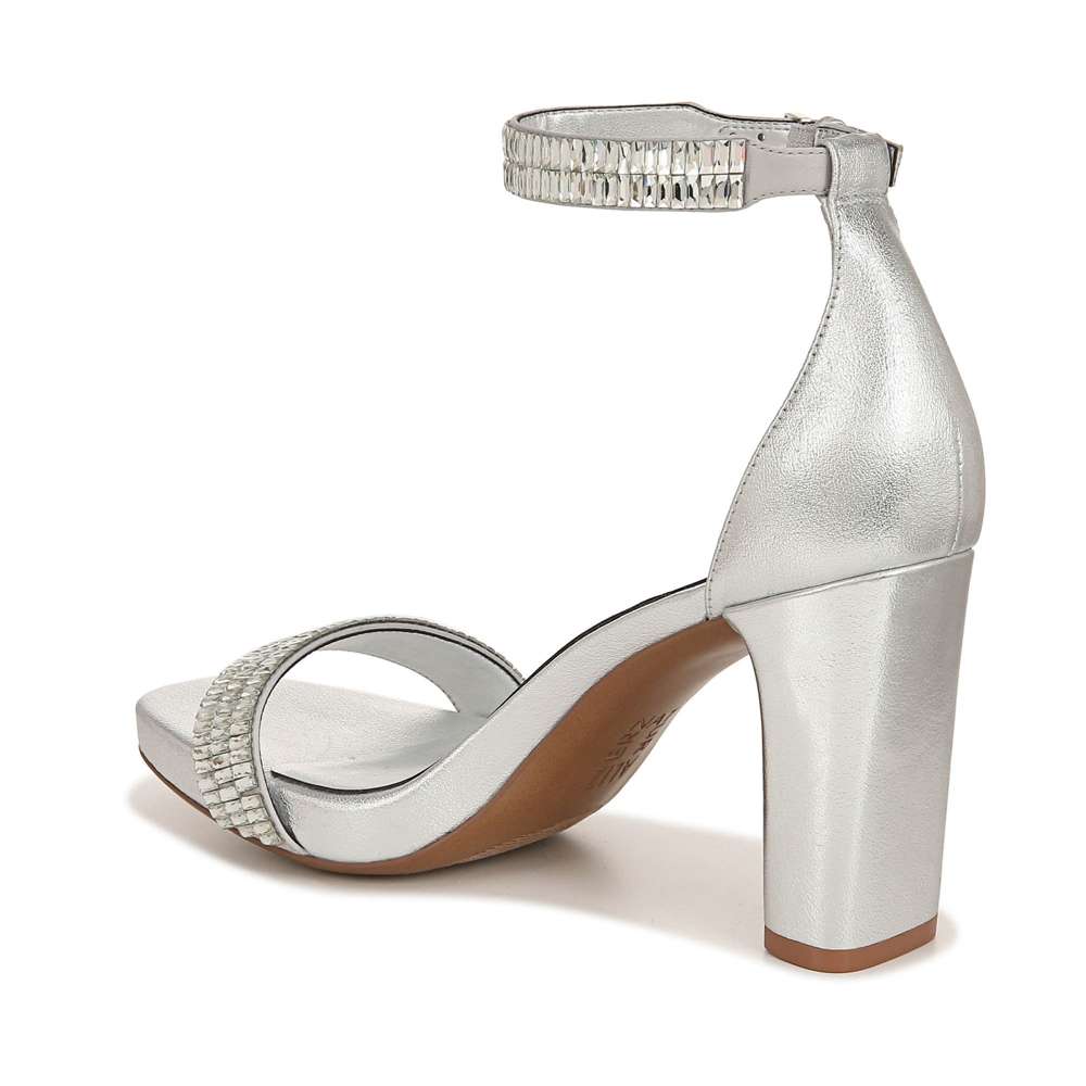 Joy Sparkle Dress Sandal - Silver