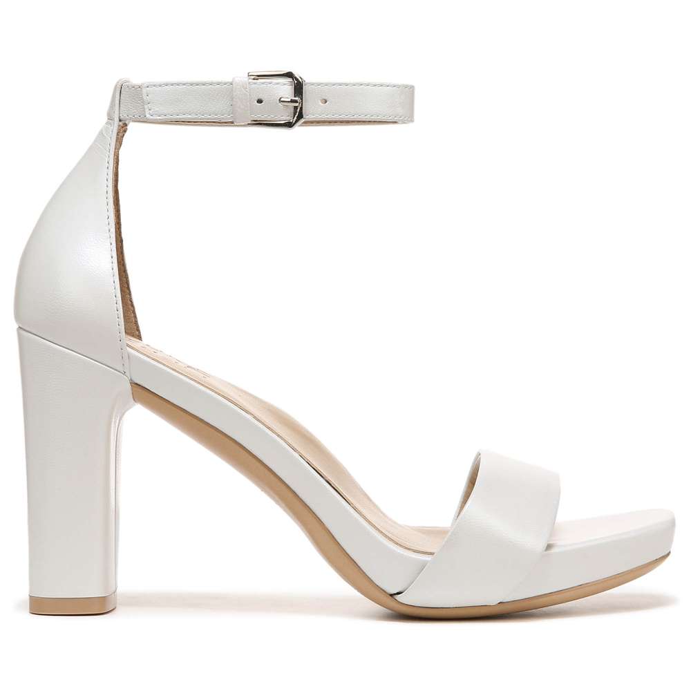 Joy Dress Sandal - White Pearl